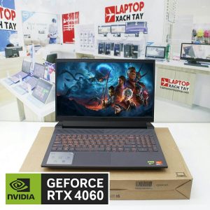 Laptop Dell Gaming G15 5535 USA R7 7840HS RAM 16GB SSD 512GB FHD 165Hz NVIDIA® RTX™ 4060 8GB