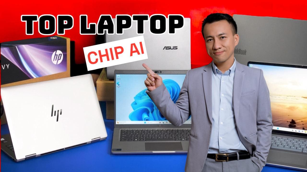 Top 5 Laptop sinh viên học AI trí tuệ nhân tạo đáng mua nhất 2024