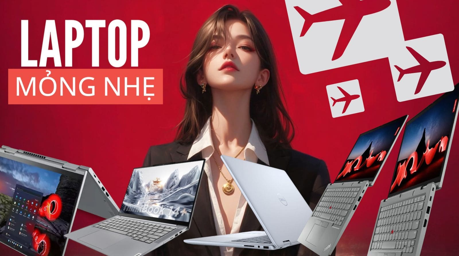 Gợi ý 5 mẫu laptop mỏng nhẹ văn phòng đáng mua tháng 11 2025 tại Laptopxachtayshop